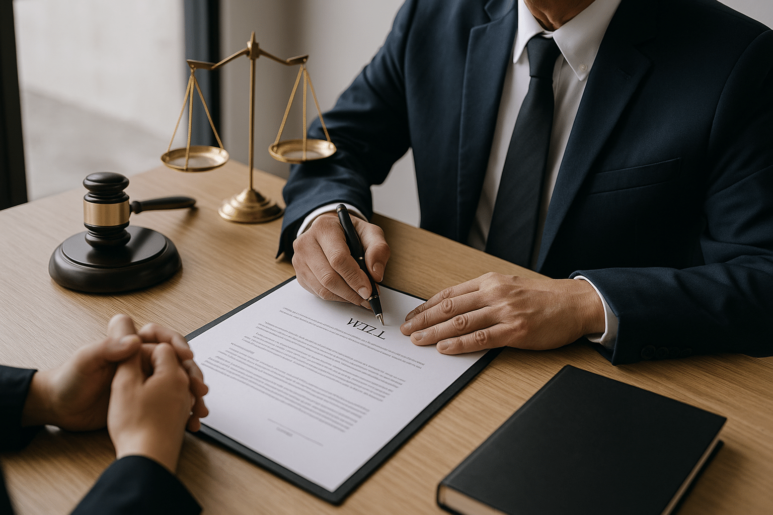 Firma de un testamento en despacho legal con abogado y albacea en CDMX y Estado de México | Bucio Abogados