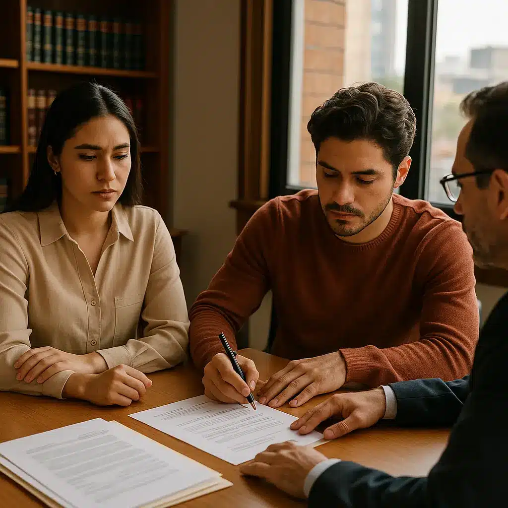 Divorcio exprés Arboledas Tlalnepantla pareja firma convenio | Bucio Abogados