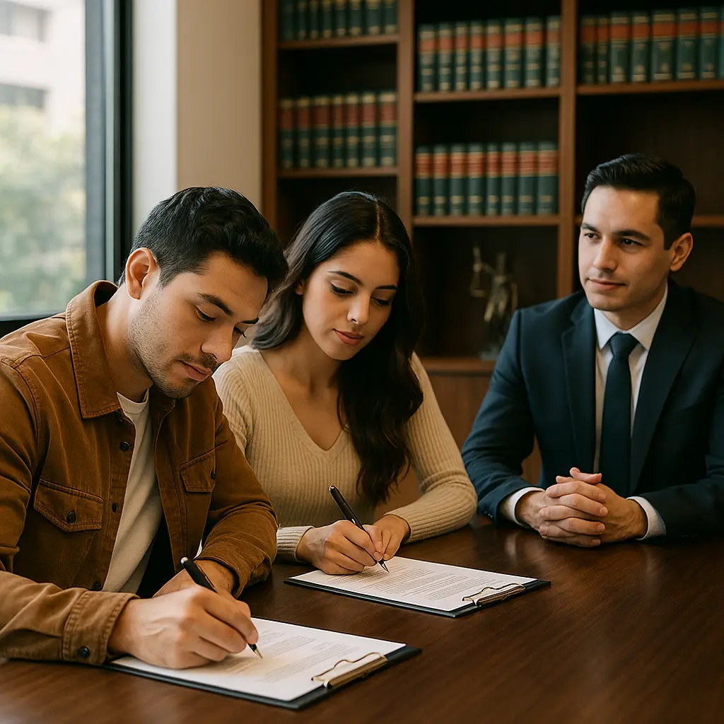 divorcio exprés Naucalpan de Juárez pareja firma convenio | Bucio Abogados