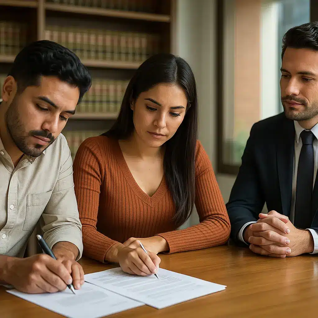 Divorcio exprés en Cuautitlán Izcalli Estado de México pareja firma | Bucio Abogados