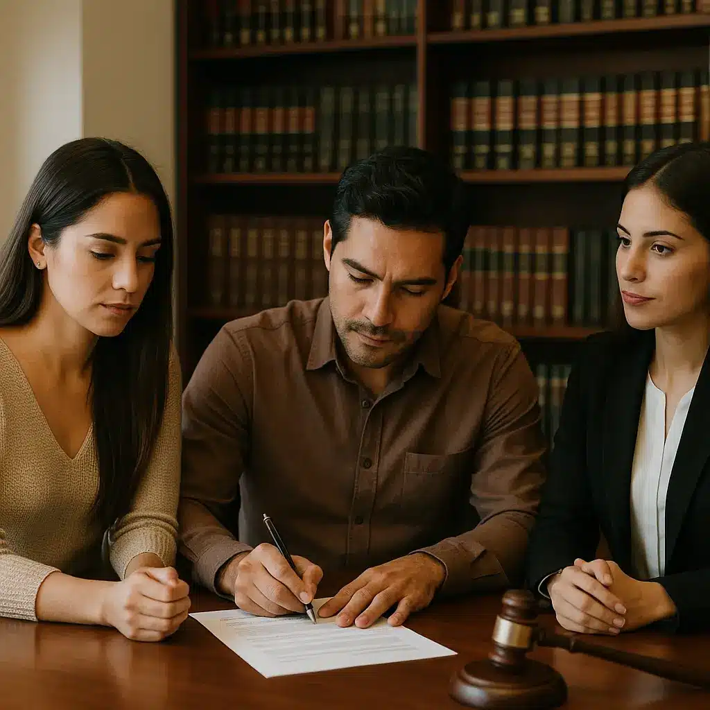 divorcio exprés Naucalpan de Juárez pareja firma convenio | Bucio Abogados